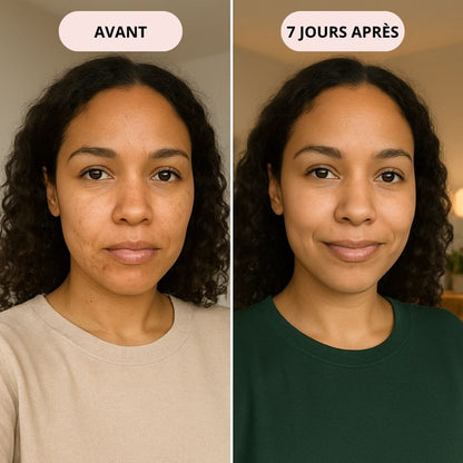 Pads Anti-Imperfections au Curcuma et Acide Kojique - soin complet 6en1