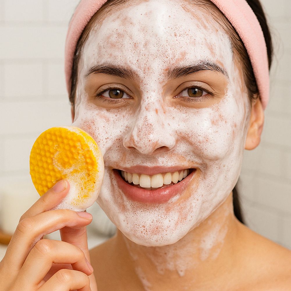 Pads Anti-Imperfections au Curcuma et Acide Kojique - soin complet 6en1